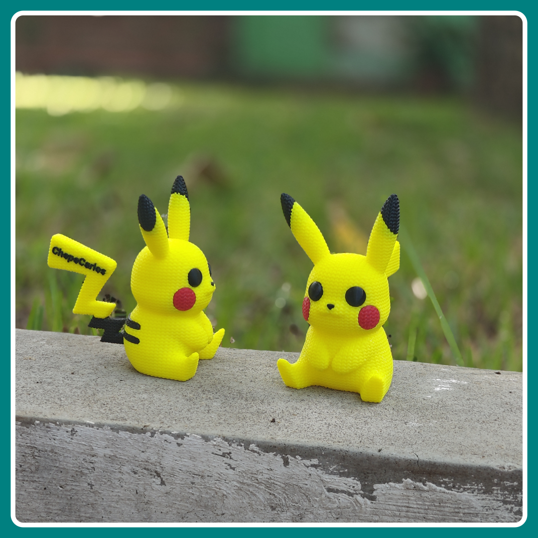 Pikachu Estilo Crochet - apoyo 3