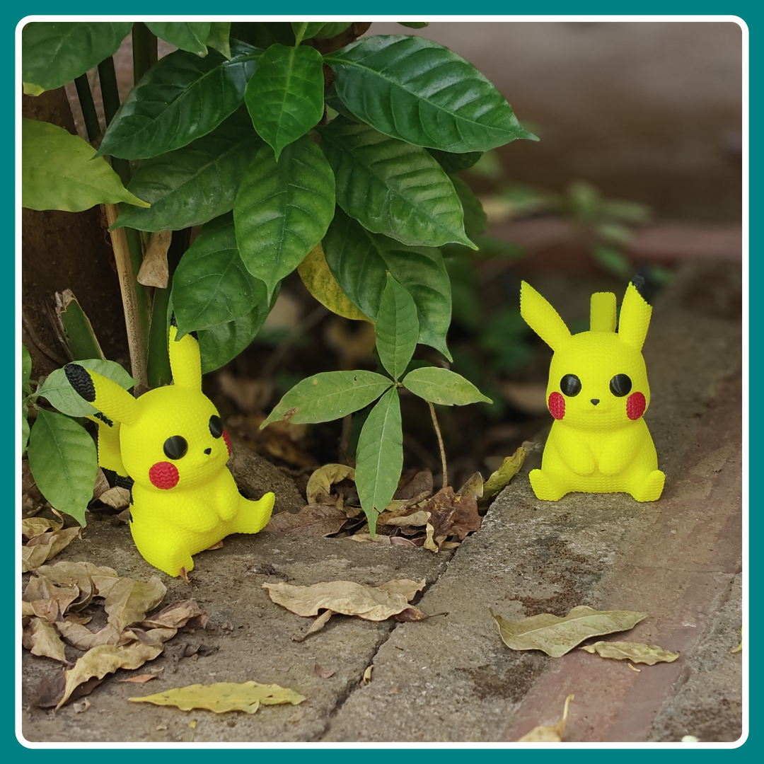 Pikachu Estilo Crochet - apoyo 4