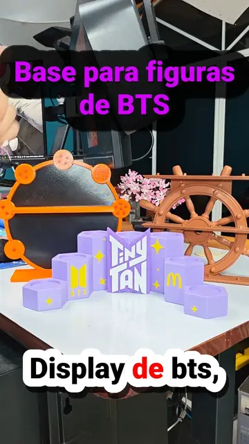 Te enseñamos nuestra nueva base para tus figuras de BTS!!