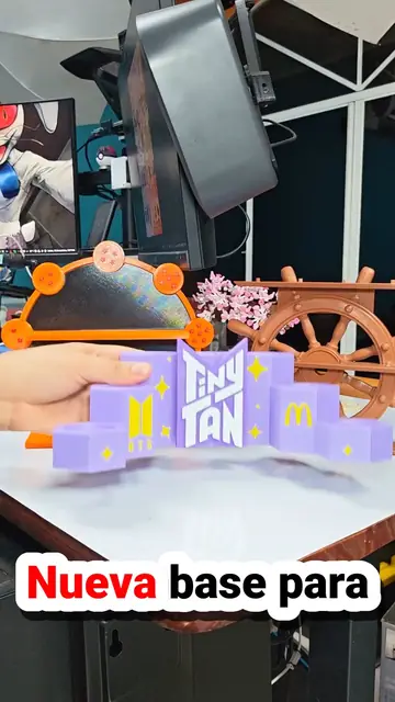 Te enseñamos nuestra nueva base para tus figuras de BTS!!