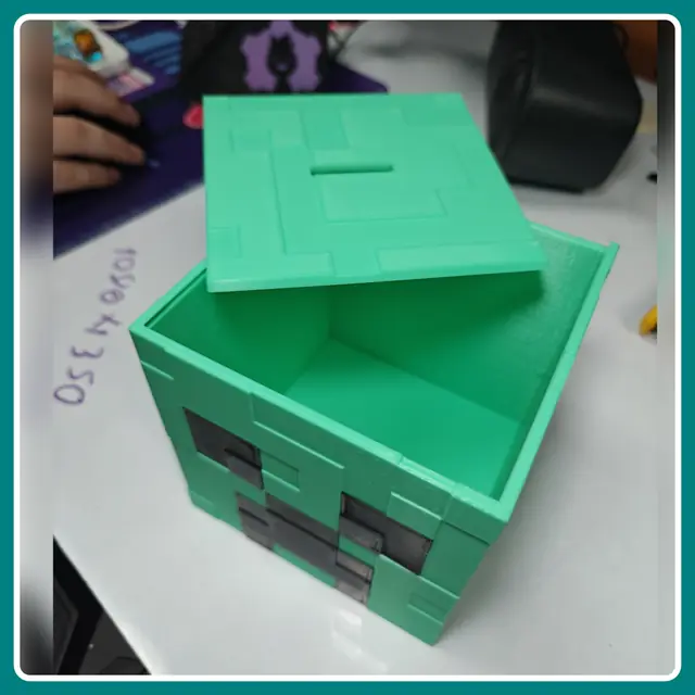 Alcancía Creeper - apoyo 2
