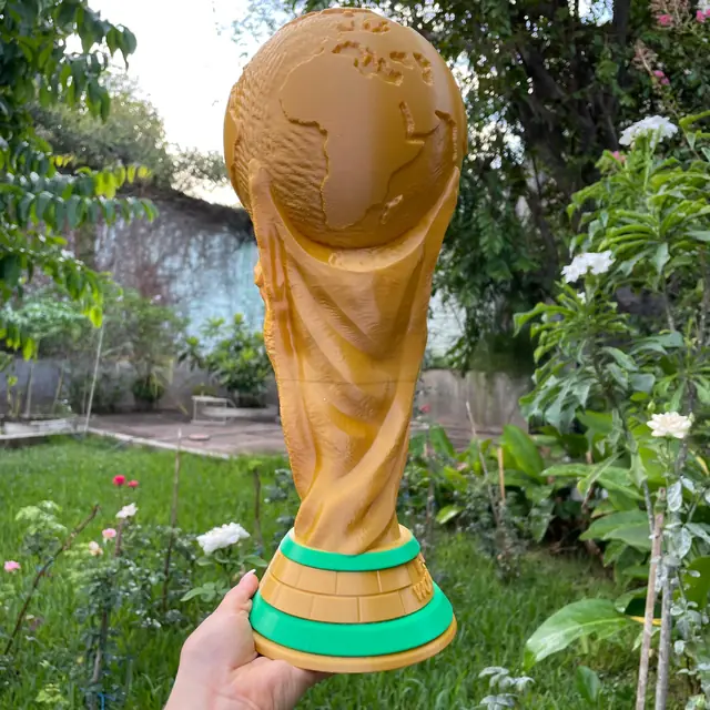 Copa Mundial Tamaño Real - apoyo 3