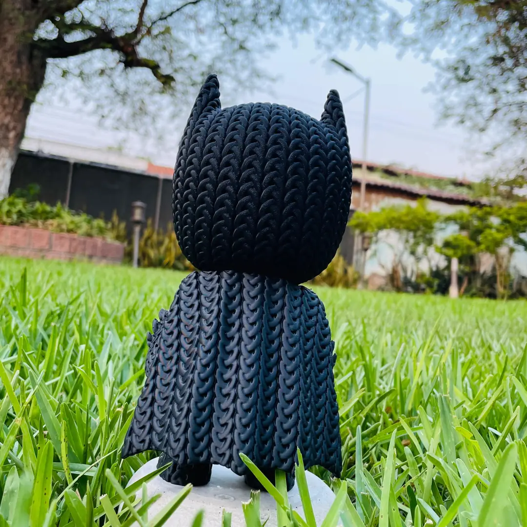 Batman Estilo Crochet Grande - apoyo 2