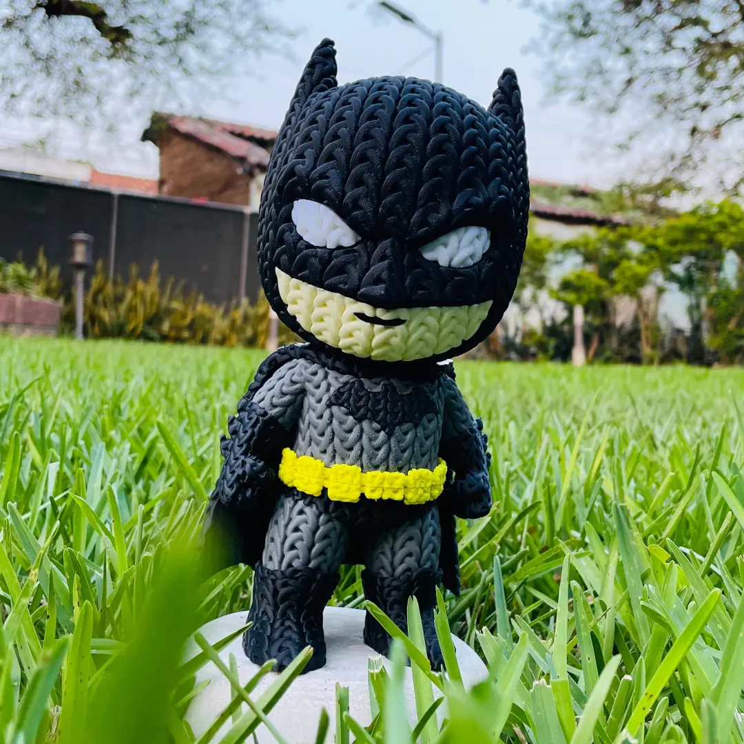 Batman Estilo Crochet Grande - apoyo 4