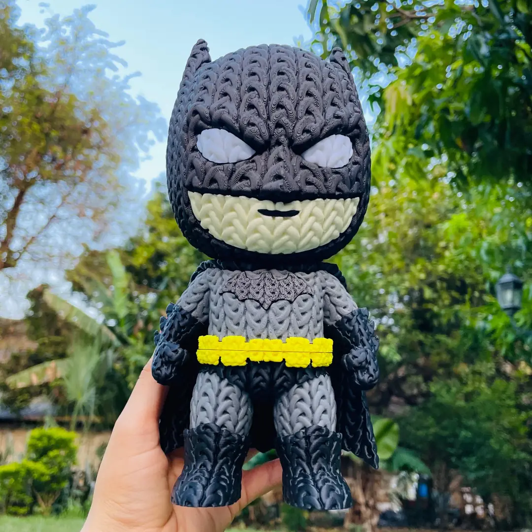 Batman Estilo Crochet Grande - apoyo 5