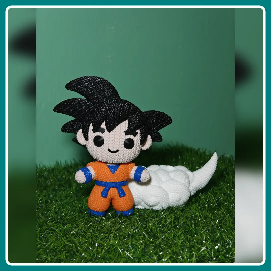 Goku Estilo Crochet Grande - apoyo 2