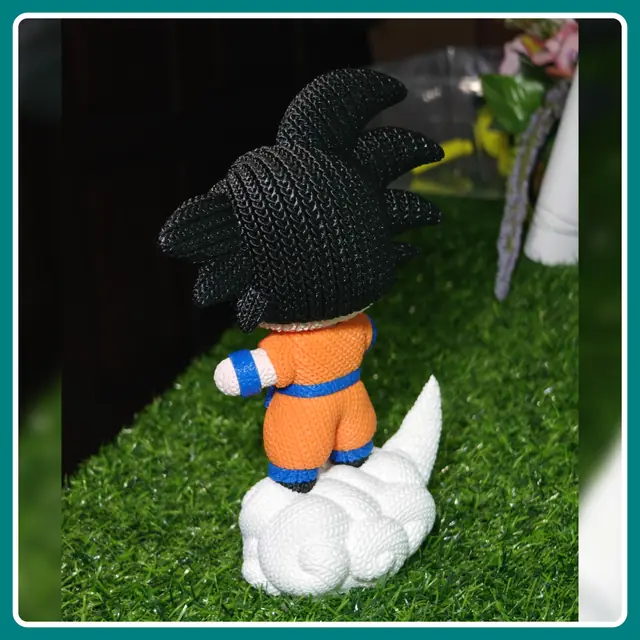 Goku Estilo Crochet Grande - apoyo 4
