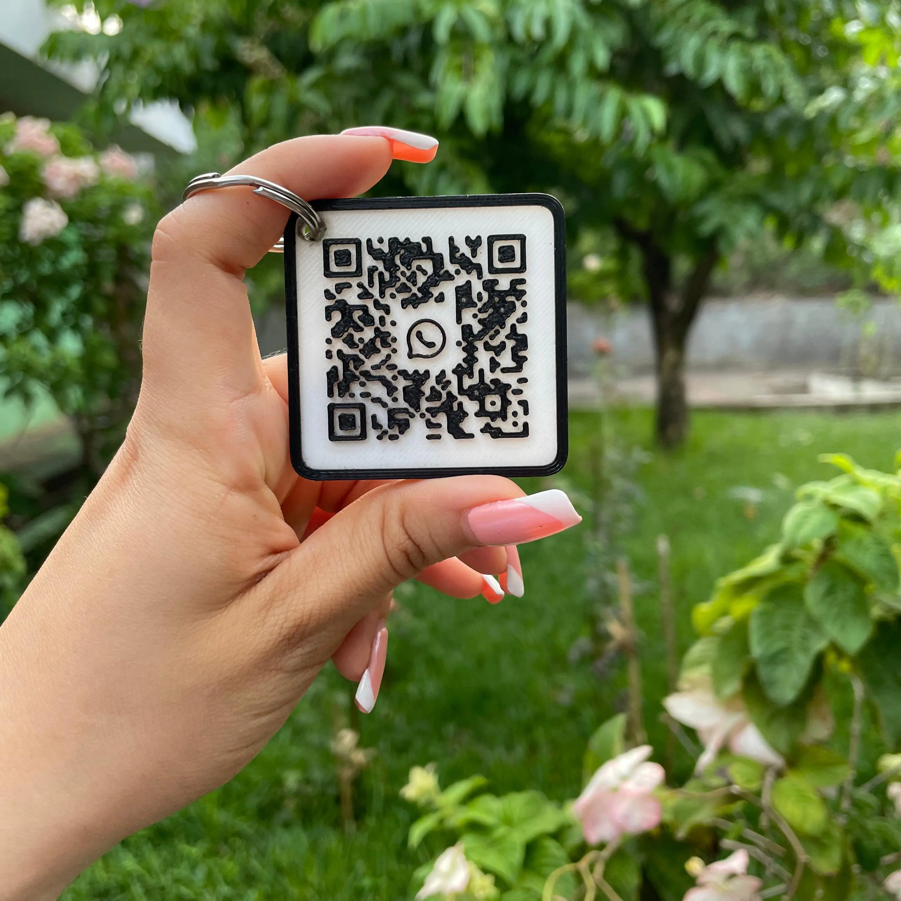 Llavero de QR - apoyo 3