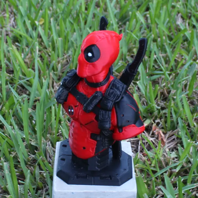 Busto Deadpool - apoyo 4
