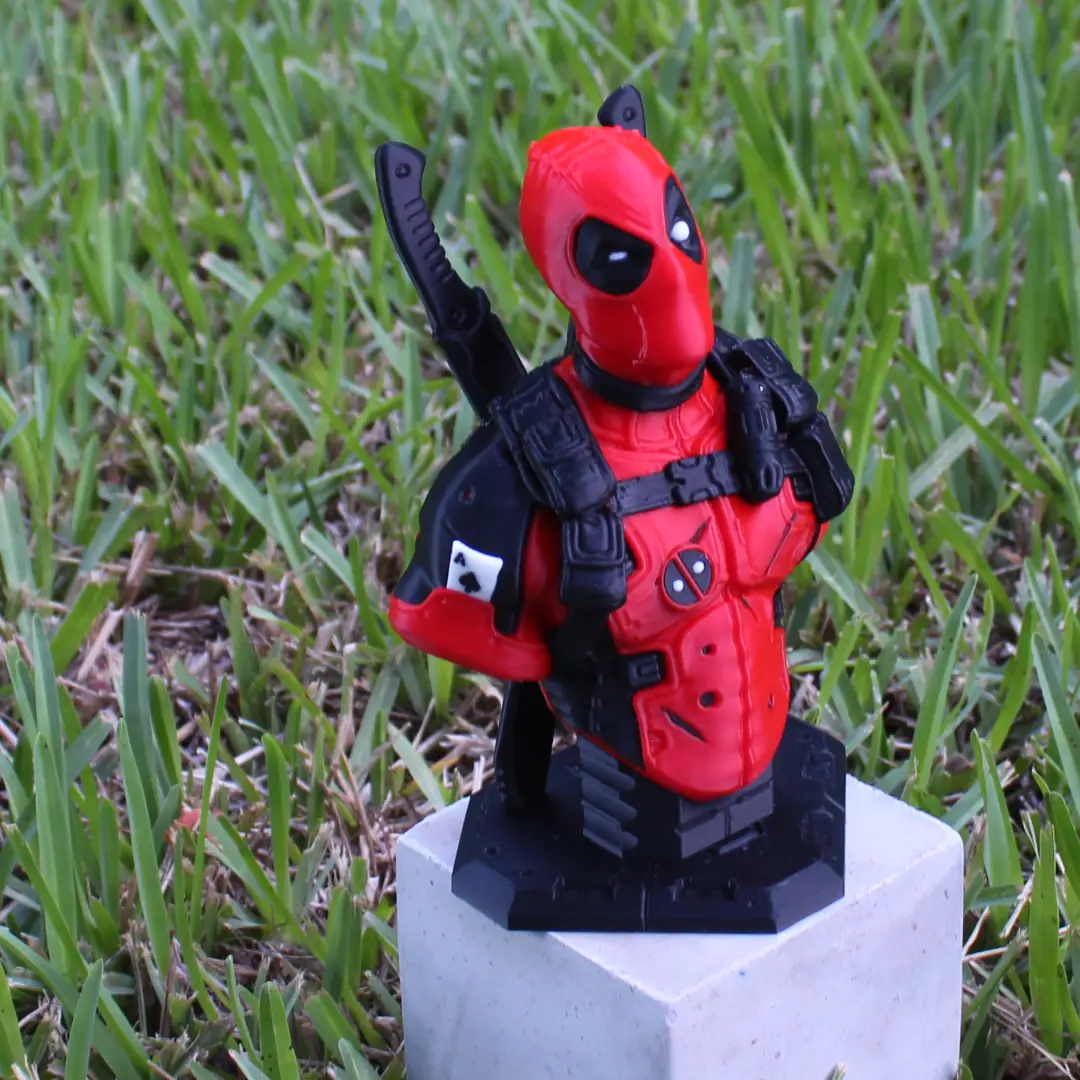 Busto Deadpool - apoyo 6
