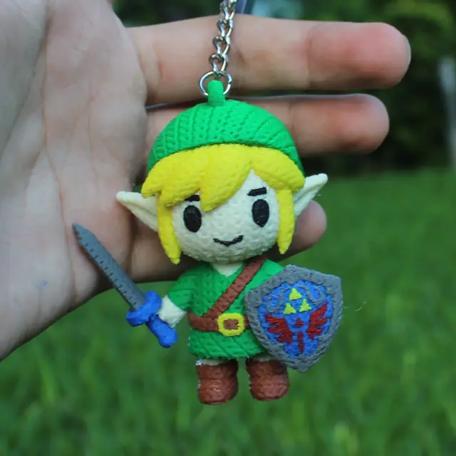 Link Llavero Estilo Crochet - apoyo 2