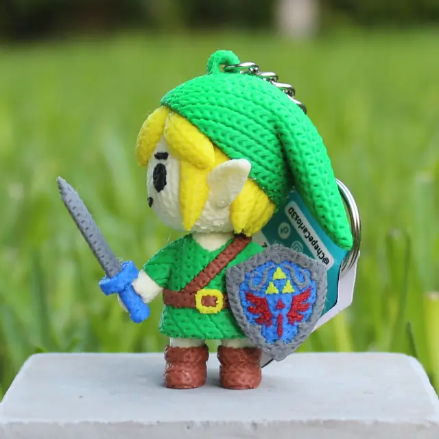 Link Llavero Estilo Crochet - apoyo 3