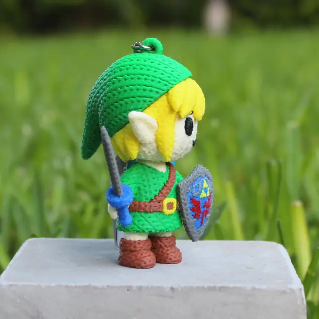 Link Llavero Estilo Crochet - apoyo 5