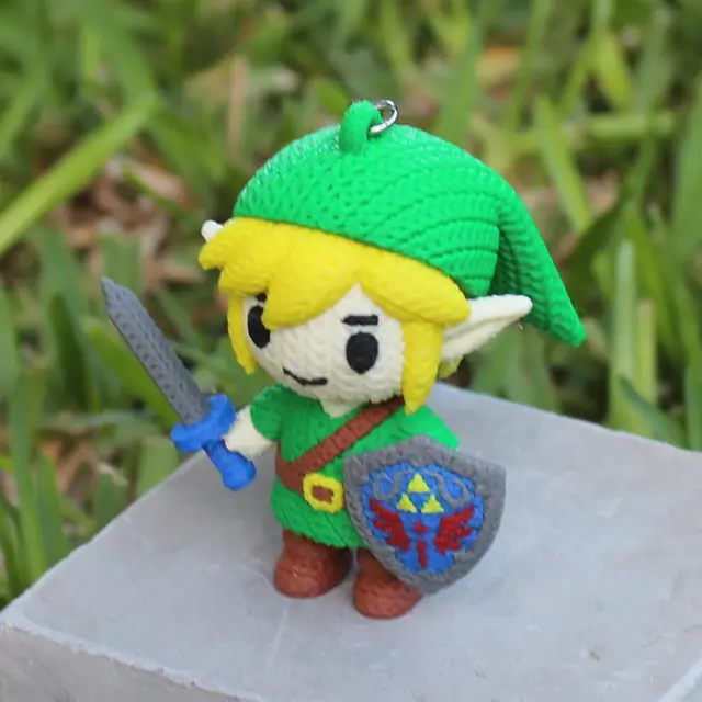Link Llavero Estilo Crochet - apoyo 7