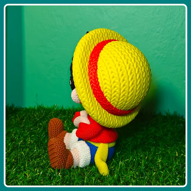 Luffy Estilo Crochet - apoyo 5