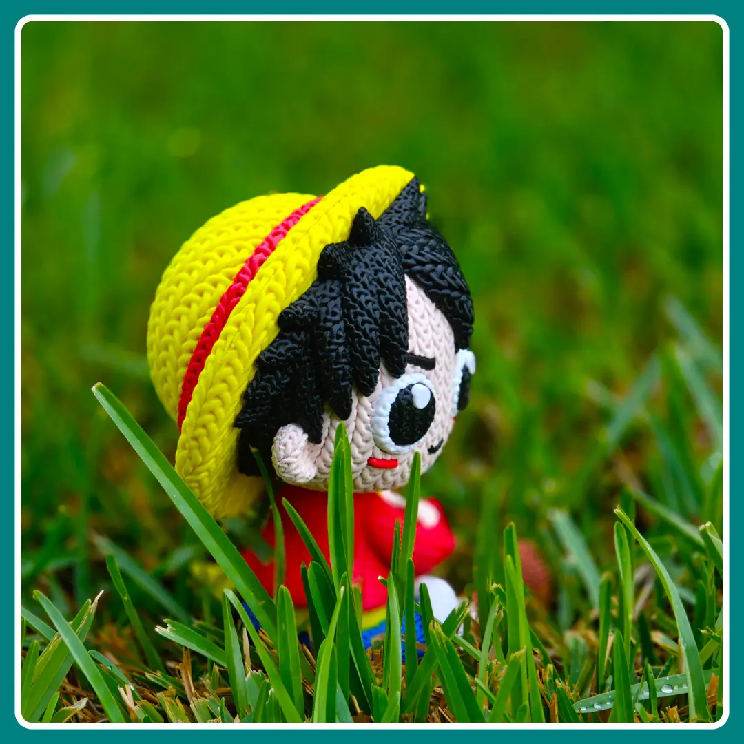 Luffy Estilo Crochet Grande - apoyo 2