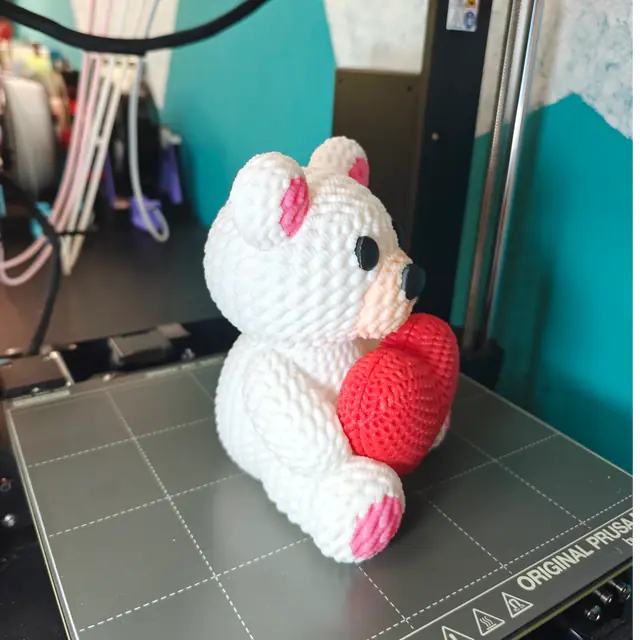 Osito de Crochet - apoyo 2