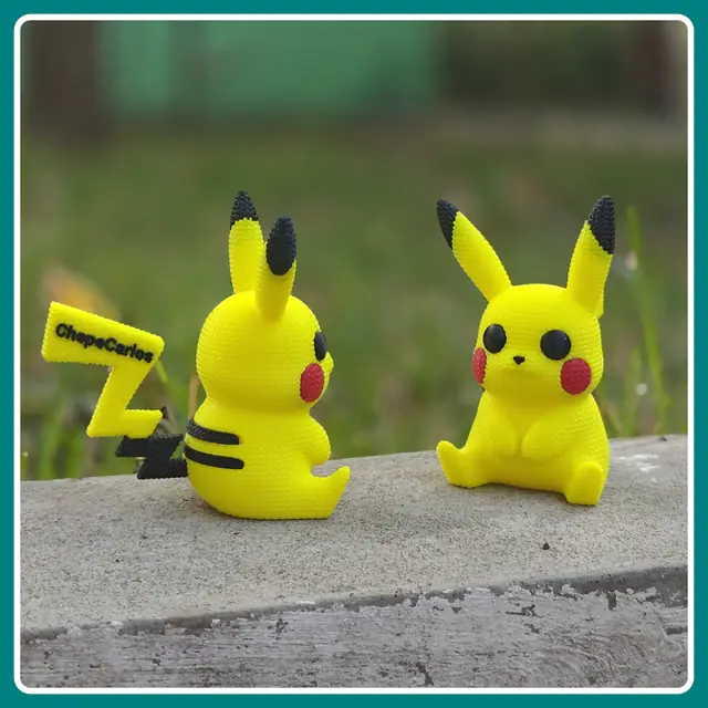 Pikachu Estilo Crochet - apoyo 6