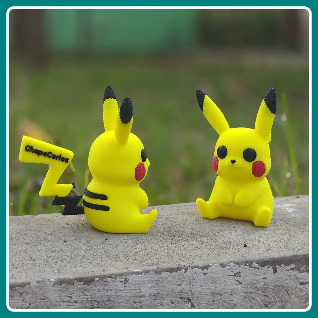 Pikachu Estilo Crochet - apoyo 6