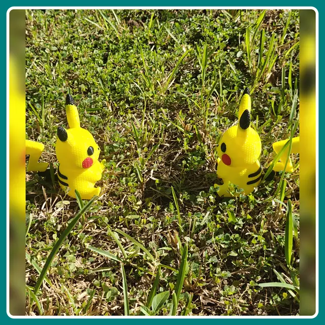 Pikachu Estilo Crochet - apoyo 7