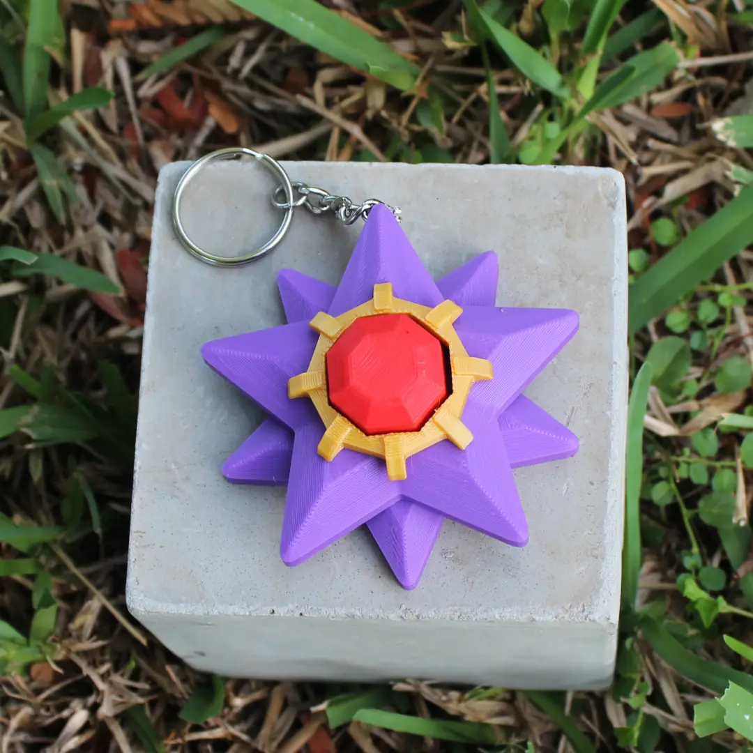 Llavero Starmie Clicker - apoyo 2