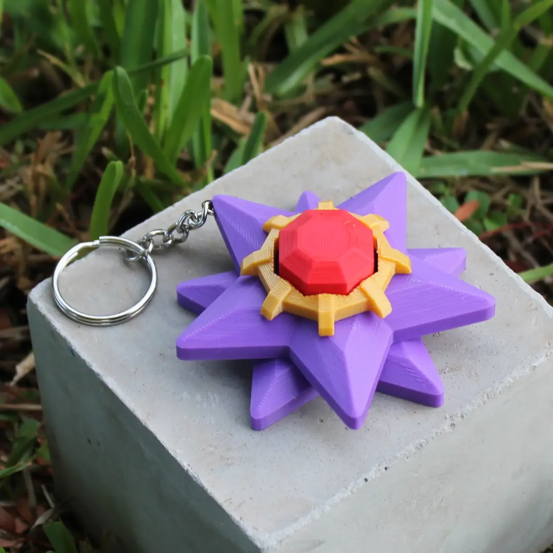 Llavero Starmie Clicker - apoyo 3