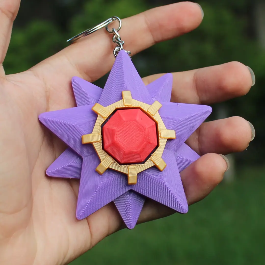 Llavero Starmie Clicker - apoyo 5