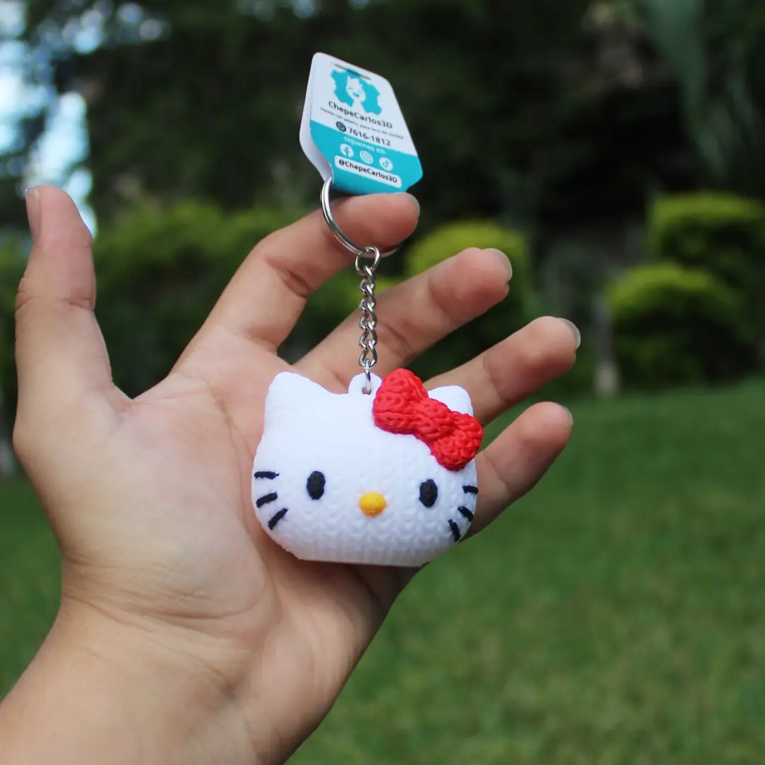 Hello Kitty Estilo Crochet - apoyo 2