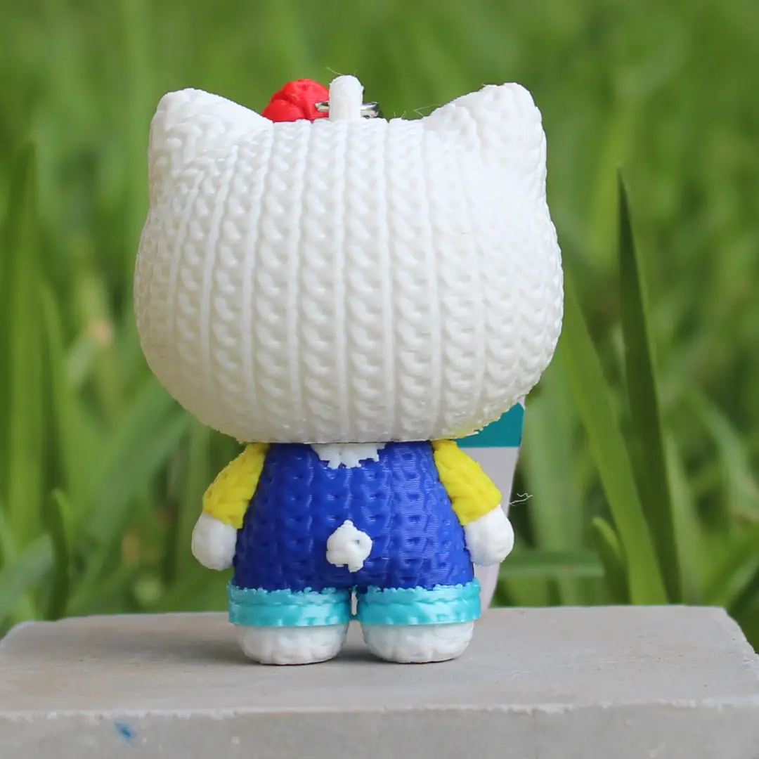 Hello Kitty Estilo Crochet - apoyo 7