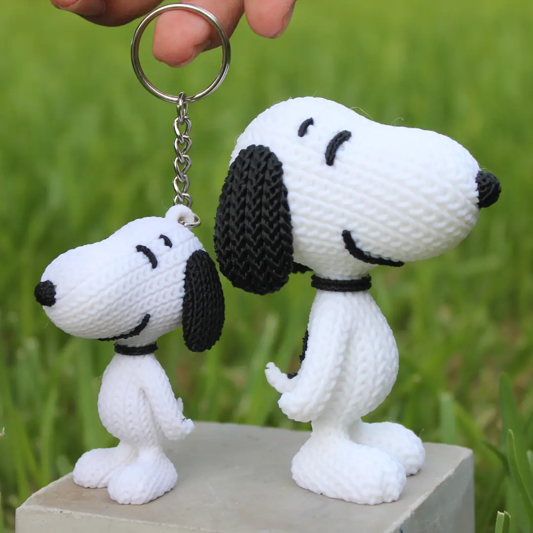 Snoopy Estilo Crochet