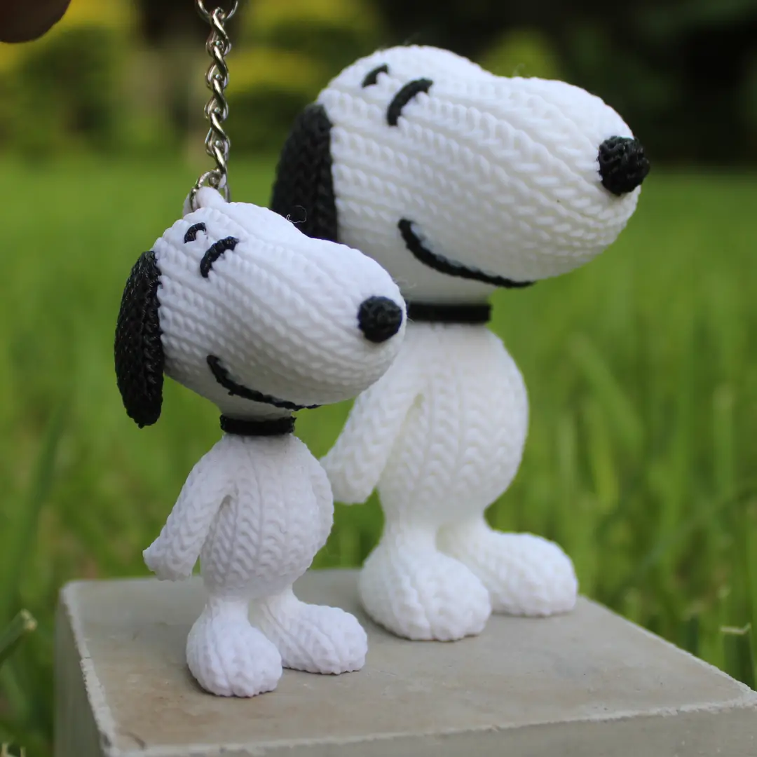 Snoopy Estilo Crochet - apoyo 2